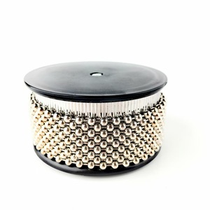 Chaîne de perles métalliques Cabasa Shaker de 6,5/8,5/11,5/13 cm en gros – Accessoire d'accompagnement pour Cajon et Instrument de percussion - Product Image 5