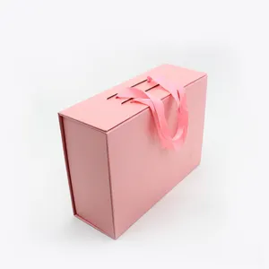 Подарочная коробка премиум класса Роскошная большая упаковка картонная коробка для наращивания волос небольшая партия парик коробка на заказ логотип упаковка