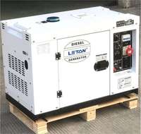 Nouvel arrivage de générateur diesel bon marché, 10kw, plus petit, portable, refroidi par air, 12kva, prix du bateau
