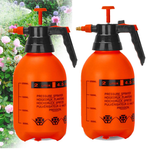 PE Spray <b>Bottle</b> <b>with</b> Pump and Air Pressure Sprayer Large Capacity (1.5L-3L) Cylinder Shape - Product Image 1
