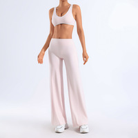 Ensembles de sport pour femmes, vêtements de yoga contrastés, ensembles de sport pour femmes, ensembles 2 pièces à séchage rapide pour la gym et le fitness