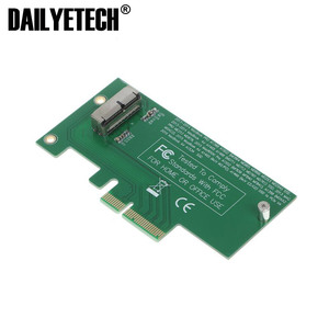 PCIE X4 adapter voor Apple 2013 2014 2015 MacBook Air A1465 A1466 Pro, riser, uitbreidingsconverter, add-on kaart naar 16+12-pins <span class=keywords><strong>M</strong></span>.2 SSD - Product Image 2