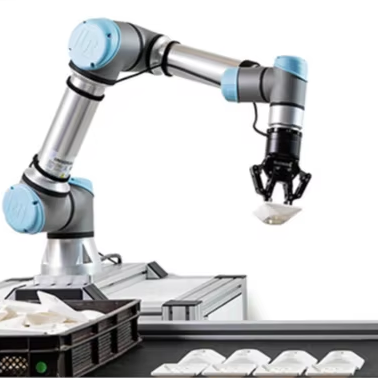 Collaborative Robot Grab Materials  Loading and Unloading Materials with Smart Gripper Fingers