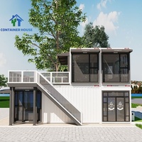 Maison conteneur préfabriquée respirante de style ferme personnalisable pour appartement, atelier, magasin - Tailles 20 et 40 pieds