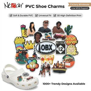 Lotes para Revendedores: Charms de PVC Suave de Alta Calidad para Zapatos, con Formas Variadas de Animales, Frutas y Flores, Venta al por Mayor - Product Image 1