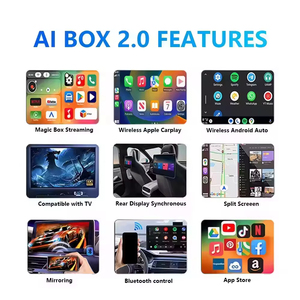 Venta caliente Smart AI Android Auto Box <span class=keywords><strong>Module</strong></span> Carplay Android Auto 1 año de garantía adaptador Carplay para YouTube Netflix - Product Image 2