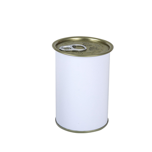 กล่องดีบุกทรงสี่เหลี่ยมคุณภาพดีสำหรับชาและอาหาร พร้อมฝาปิดและลายเทียน - Product Image 2