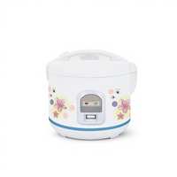 Autocuiseur Électrique Automatique Oulik en Forme de Mini Tambour avec Tasse Mesureuse, Revêtement Antiadhésif, Capacité 1-2,2 L, Économe en Énergie - Vente en Gros