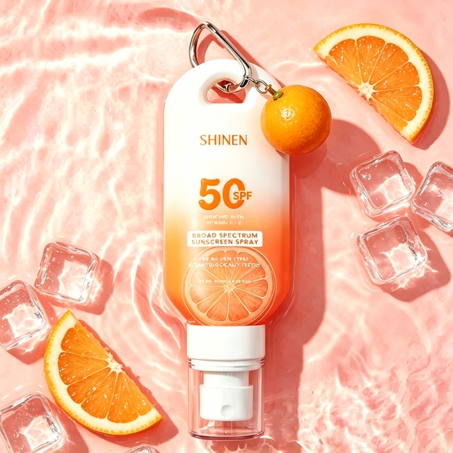 Private Label Zinc Oxide Sunscreen Spray 50spf Uv Sunscreen Whitening Spray Sunscreen Mist