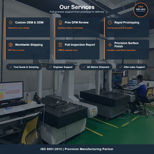 ผู้ผลิตชิ้นส่วนอุตสาหกรรมแบบกำหนดเองด้วยเครื่อง CNC พร้อมบริการ OEM ความแม่นยำ 0.005 มม. มาตรฐาน ISO 9001 บริการกัด CNC อะลูมิเนียม 6061 สำหรับชิ้นส่วน<span class=keywords><strong>รถ</strong></span>ยนต์ - Product Image 6