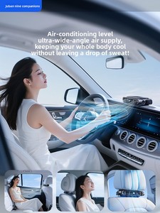 พัดลมติด<span class=keywords><strong>รถยนต์</strong></span> OLIVER รุ่นใหม่ ปี 2025 เครื่องปรับอากาศขนาดเล็ก ชาร์จ USB 12V พัดลมไฟฟ้าทรงพลัง เงียบ สำหรับเบาะหลัง - Product Image 4