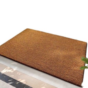 Tapis d'entrée Cangming en imitation fibre de coco, style moderne, lavable, antidérapant pour l'extérieur - Product Image 5
