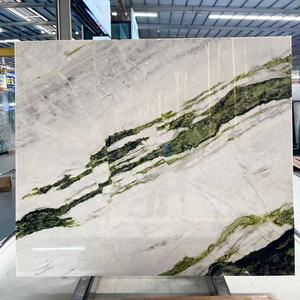 Azulejos de losas de mármol natural blanco <span class=keywords><strong>verde</strong></span> vano blanco mentelle moderno Nuevo hielo <span class=keywords><strong>Verde</strong></span> <span class=keywords><strong>Río</strong></span> mármol Northland cedro para Decoración - Product Image 6