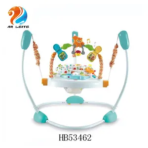 High Quality Multi-function Safety Foldable Jumperoo Jumping Chair Swing Chair Learning Walker Baby Jumper with Music and Light