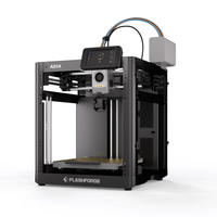 Printer 3D Rumahan Flashforge AD5X Kecepatan Tinggi Multiwarna, Printer FDM dengan Penggantian Filamen Otomatis 4 Warna