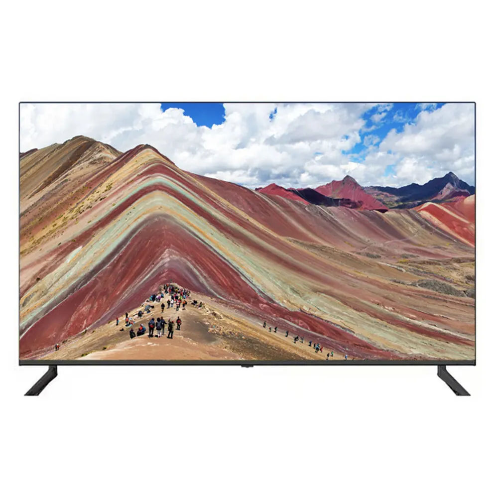 Lcd led tv Peru pazarı 32 inç ISDB-T NTSC akıllı android TV webos 2.0 65 "55" 50 "43" 32 "led çerçevesiz TV 4K UHD televizyon