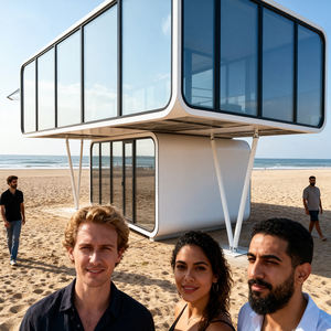 Rumah Prefab XULV Kapsul Tempat Tidur Kabin <span class=keywords><strong>Hotel</strong></span> Rumah Kontainer Pod Tidur Rumah Mungil Mobile Luar Ruangan Rumah Kapsul Mewah - Product Image 4