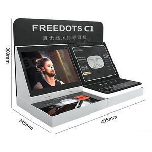 Support d'affichage interactif personnalisé en acrylique avec lecteur audio-vidéo LCD pour appareils intelligents, idéal pour les magasins de détail et les points de vente phares - Product Image 2