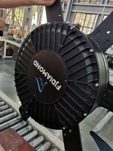 Latest Design <b>Super</b> Energy <b>Saving</b> HVLS 7.3m 24ft Industrial Ceiling Fans with Aluminum Blades Low Noise 38dB PMSM Motor - Product Image 5
