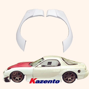 Kit carrozzeria posteriore parafango posteriore per Mazda RX7 FD3S Kit <span class=keywords><strong>RE</strong></span>-GT in fibra di vetro FRP Unpaint pannello posteriore parafango razzi parafango - Product Image 1