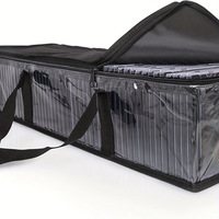 Grenzüberschreitender CD-Handtaschen-Organizer 50x40x30cm Baseballkappen-Buch PVC Wasserdichter Feuchtigkeitsbeständiger Aufbewahrungsbeutel