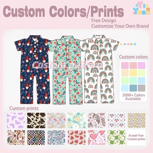 Mono para niños pequeños recién nacidos, conjunto <span class=keywords><strong>de</strong></span> mameluco <span class=keywords><strong>de</strong></span> manga corta para niños, ropa <span class=keywords><strong>de</strong></span> bebé barata, Mono corto <span class=keywords><strong>de</strong></span> verano para bebés <span class=keywords><strong>de</strong></span> 0 a 24m - Product Image 3