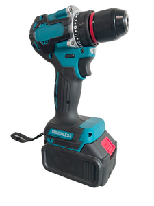 Factory Price Popular 4- Piece Power Tools Set Cordless Impact Wrench Angle Hammer Drill Set Tool <b>Kit</b> HYHDR21B3 Power Tools Set - Product Image 4