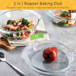 2025 Modern Eco-Friendly Glass Cookware Set with High Borosilicate Material - Product Image 3