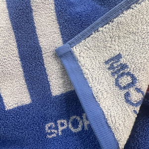 Sang Trọng Nặng Trọng Lượng 100% Cotton Jacquard Dệt Không Dị Tác Nhanh Chóng Khô Tất Cả Các Mùa Bãi Biển Khăn Tắm Với Tùy Chỉnh Biểu Tượng Lớn - Product Image 2