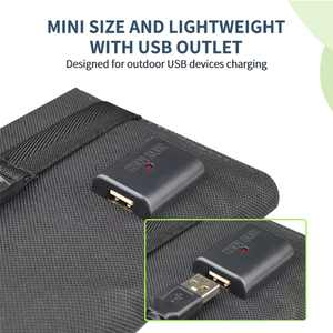 10W Portable Portable 100w <b>Solar</b> Folding Bags for Laptop Charger - Product Image 6