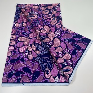 Tissu <span class=keywords><strong>pagne</strong></span> <span class=keywords><strong>africain</strong></span> 100% Coton <span class=keywords><strong>Super</strong></span> Glitter <span class=keywords><strong>Wax</strong></span> Grand <span class=keywords><strong>Wax</strong></span> pour vêtements - Product Image 5
