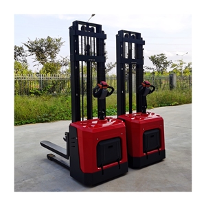 Elevador de paletas eléctrico de carga automática hecho en China, apilador de paletas anchas de 1 y 2 toneladas, carretillas elevadoras hidráulicas manuales, capacidad de <span class=keywords><strong>1000kg</strong></span> y 2000kg - Product Image 4