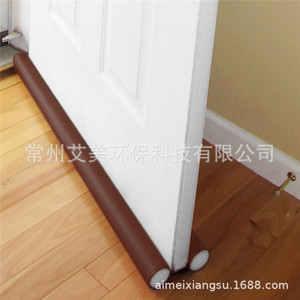 Tira de sellado para huecos de puerta, 900x100x25, silicona, aislamiento acústico, protección contra el viento, diseño minimalista, instalación con tornillos - Product Image 2