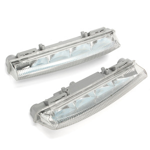Feux de jour à LED pour Mercedes Benz Classe C W204 W212, barre de feux antibrouillard avant, ensemble de feux - Product Image 4