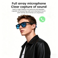 Lunettes Intelligentes Tendance à Verres Électrochromiques, Contrôle Vocal/Tactile, Traduction IA, Appels, Recharge Magnétique, Monture en Plastique et Titane