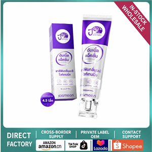 Dentifrice blanchissant Jasmineen Fresh 100g, blanchiment dentaire aux herbes pour adultes - Product Image 6