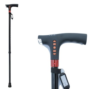Medical Rehabilitation Adult Crutch Medium Weight Light Height Adjustable 300 Pounds Capacity Light Comfortable Cane for Easy - Product Image 6