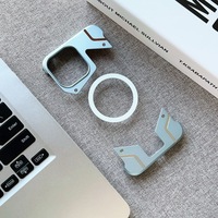 Coque de protection métallique antichoc pour iPhone 17 16 Pro Max, coque magnétique métallique sans bordure pour Apple 15, protection pour iPhone 14 13 12