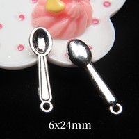 Miaobei simulation mini vaisselle alliage fourchette cuillère miniature nourriture jouer ensemble Kerr poupée accessoires jouet