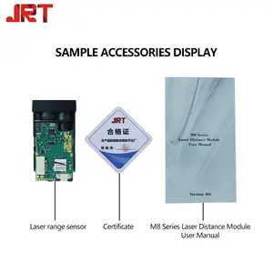 TTL CMOS Laser Angle Volume Measure Lidar Range Accurate Distance Module Sensor With Hex Command