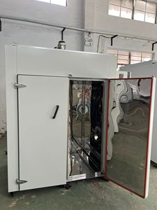 Four industriel Bibo à double porte à circulation d'air chaud forcée pour la transformation alimentaire, chauffage électrique, matériau SUS304 - Product Image 3