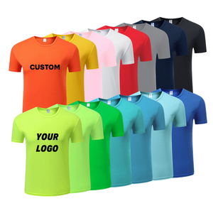 Bright Color Crew Neck Mens Sport Running Tee Shirt with Reflective Logo Customized - Product Image 5