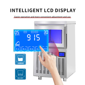 Máquina de <span class=keywords><strong>Hielo</strong></span> Comercial Crescent Ice Cuber 60KG/24H con Compresor Integrado para KTV y Cafeterías - Product Image 4
