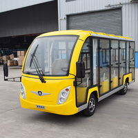 Navette de voiture de tourisme électrique fermée de 14 places