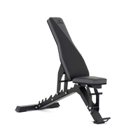 Banc de musculation réglable en acier pour la maison, idéal pour les exercices inclinés, déclinés et plats avec haltères