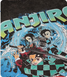 उच्च सड़क पुरुष ओवरसाइज बुना हुआ काले पुराने धोने यूरोपीय पुरुषों की छोटी आस्तीन टी-शर्ट - Product Image 4