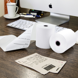 Giá bán buôn 57x50 mét nhiệt in hóa đơn giấy cuộn 2 1/4 "<span class=keywords><strong>ATM</strong></span> cuộn x 50 POS cuộn cho tiền mặt đăng ký 1/4 inch giấy - Product Image 3