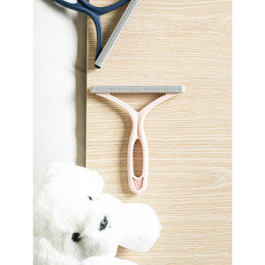 Cepillo rebanador de dos caras personalizable, herramienta de aseo para depilación de mascotas para gatos y otros animales - Product Image 1