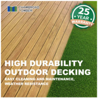 Plancher de terrasse extérieur en bois traité sous pression pour la construction de City Plaza et de passerelles piétonnes