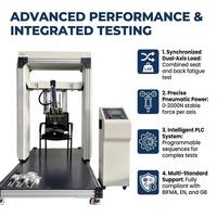 Machine d'essai de durabilité des roulettes à disque, directement de l'usine, acceptant OEM/ODM, garantie 1 an, certifiée ISO CE